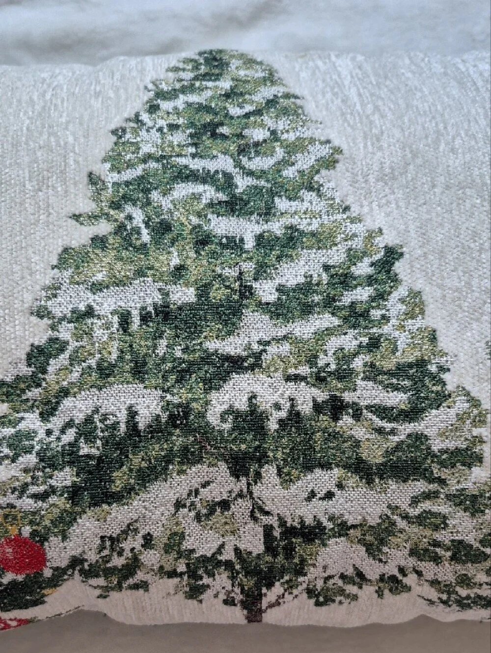 Christmas Brentwood Original Throw Pillow - Green/Red